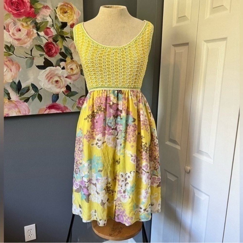 Missoni Yellow Floral Dress